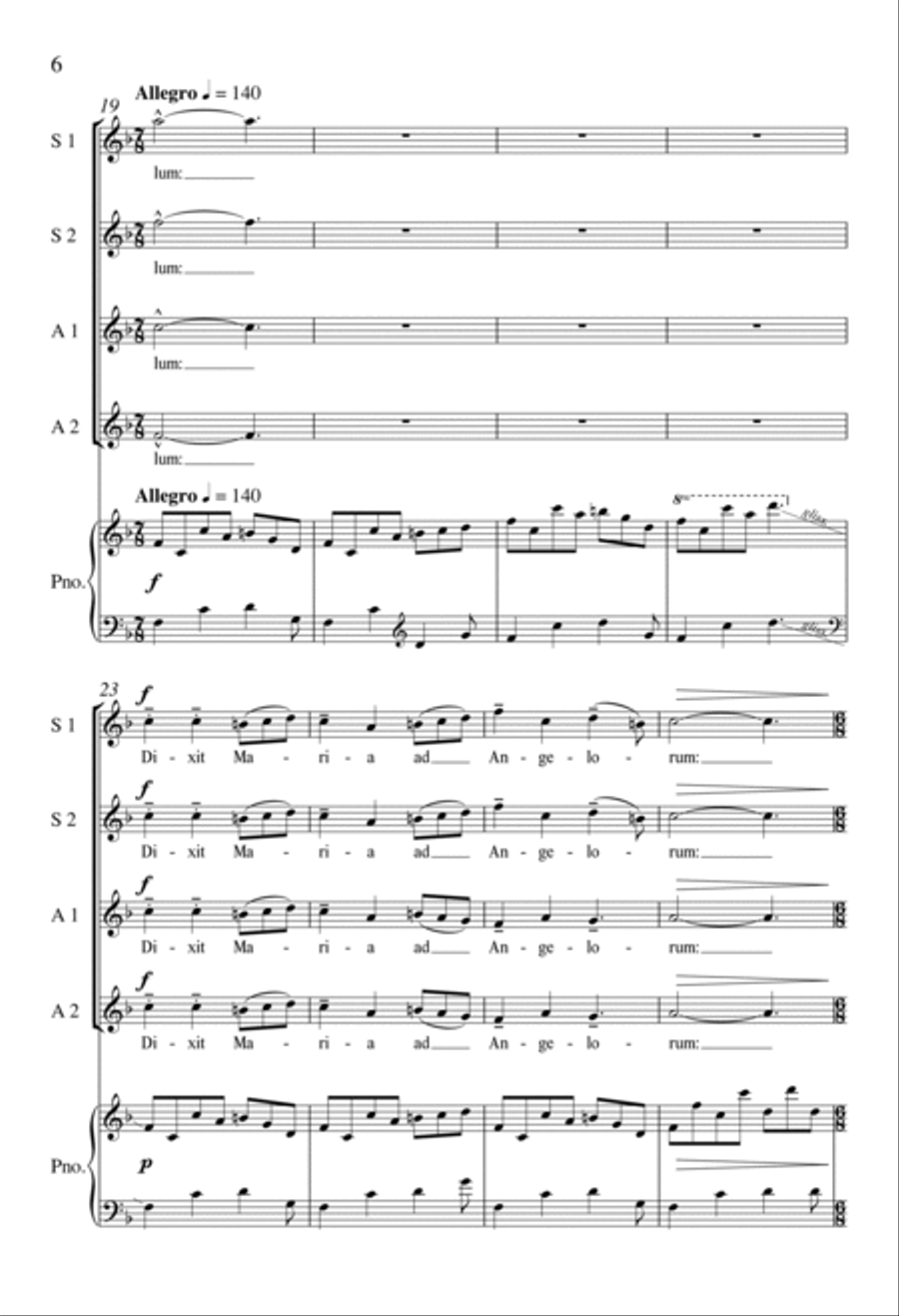 Dixit Maria Dixit Maria SSAA scores gallery preview page 5