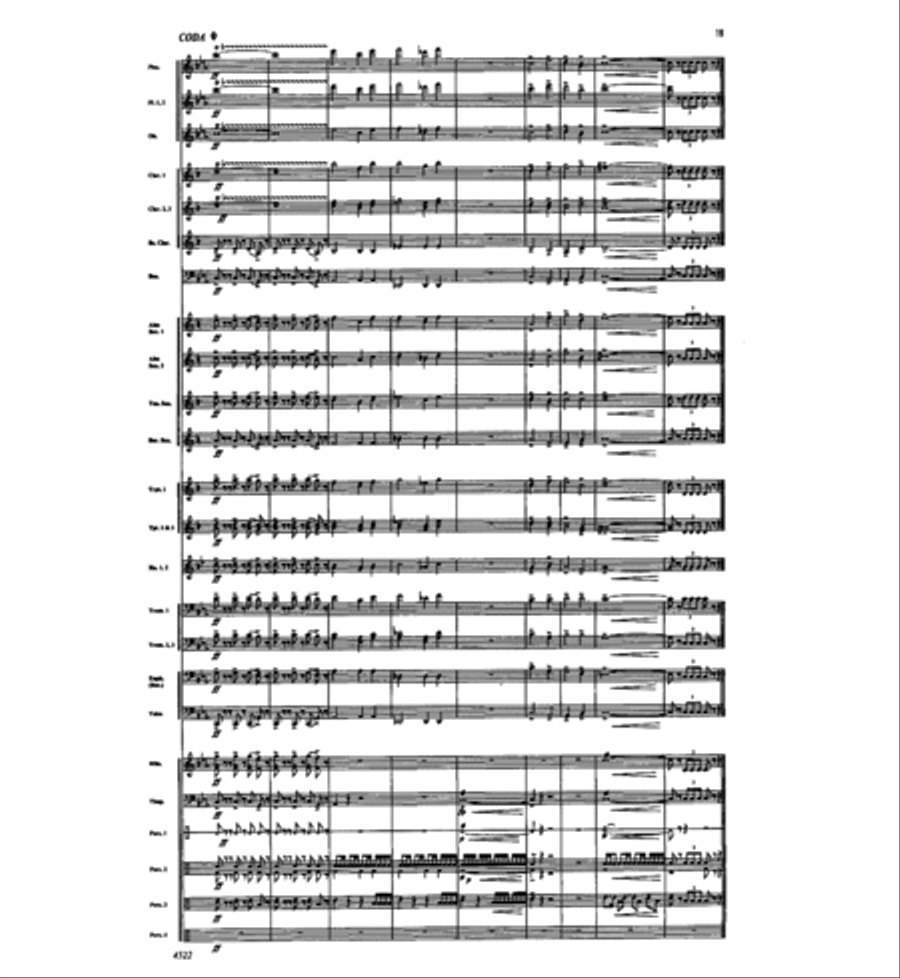 The Last to Defend Concert Band scores gallery preview page 18