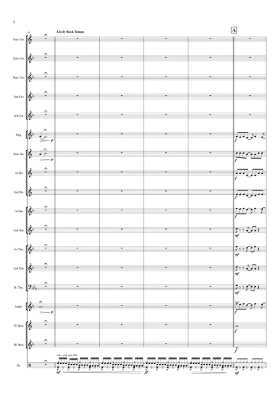 Classical Gas Brass Band scores gallery preview page 2