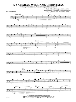 A Vaughan Williams Christmas: 1st Trombone
