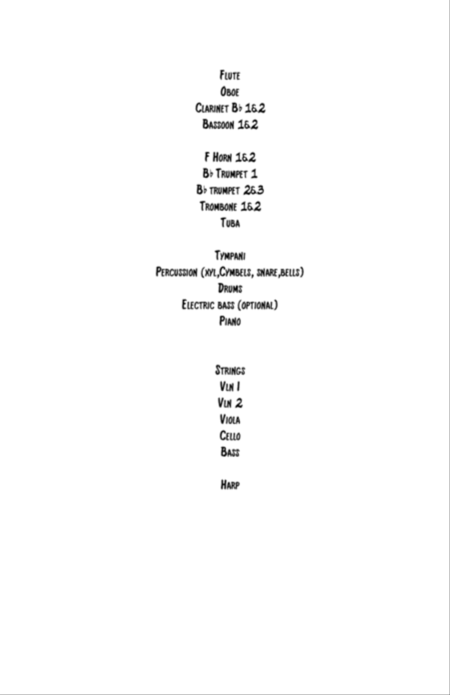 The Legacy, An Overture of African American Spirituals for Standard Orchestra Full Orchestra scores gallery preview page 2