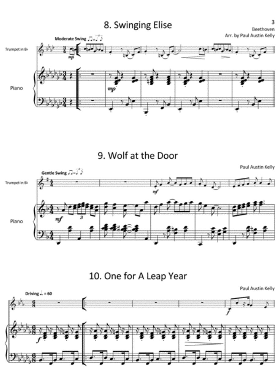 Big Bad Wolf Trumpet Solos Trumpet Solo scores gallery preview page 4