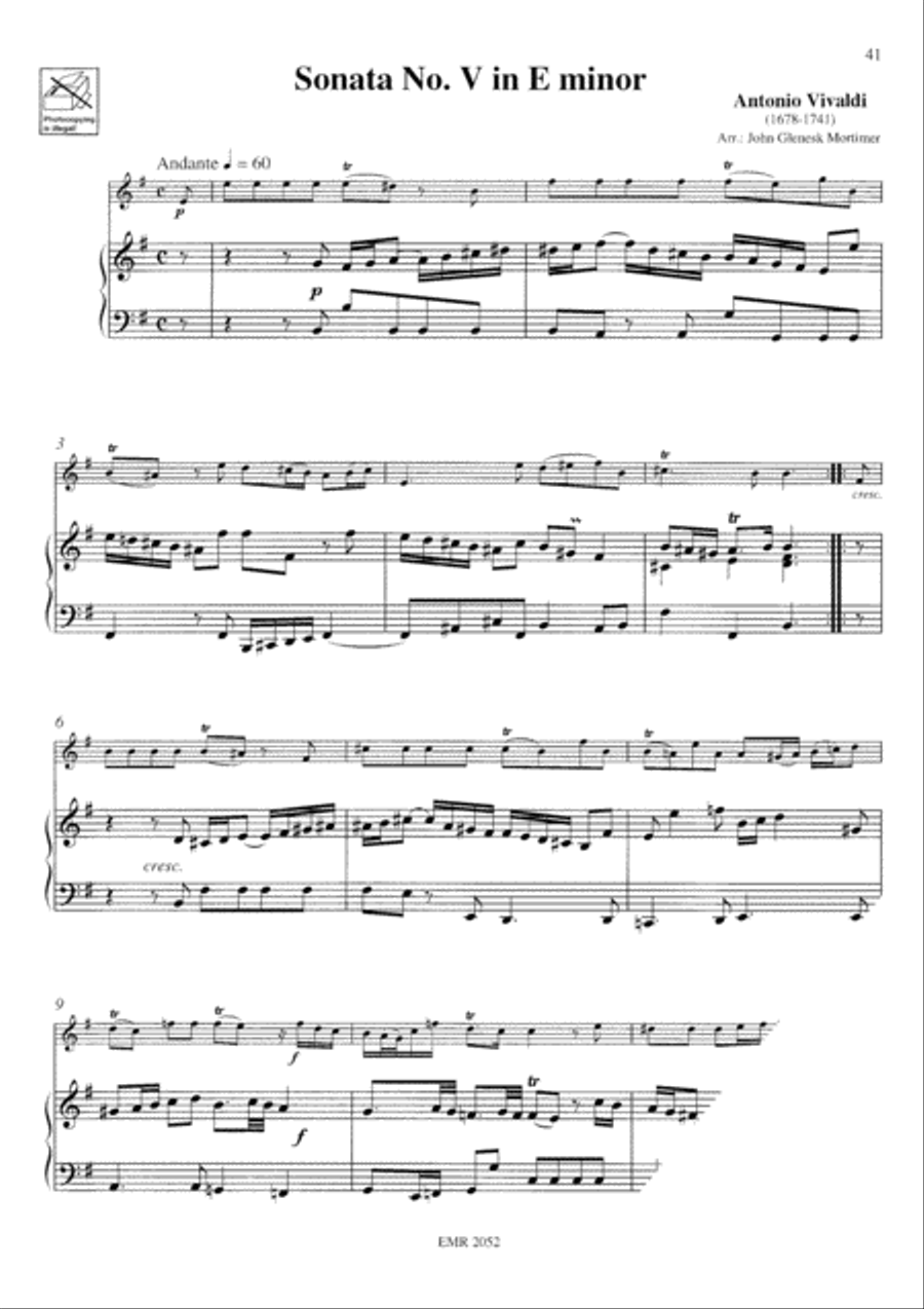 6 Sonatas Organ scores gallery preview page 7