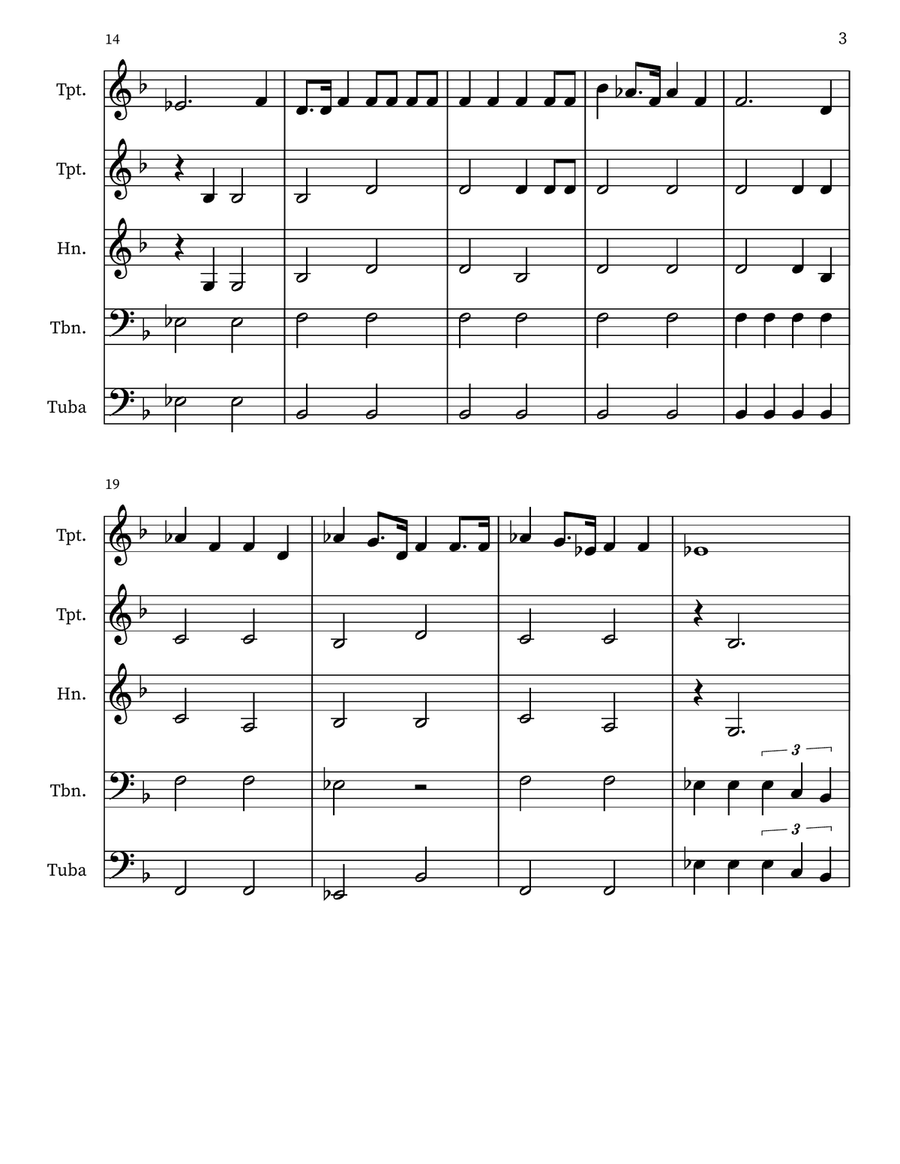 Yo Yo Yo Yo Small Ensemble scores gallery preview page 3