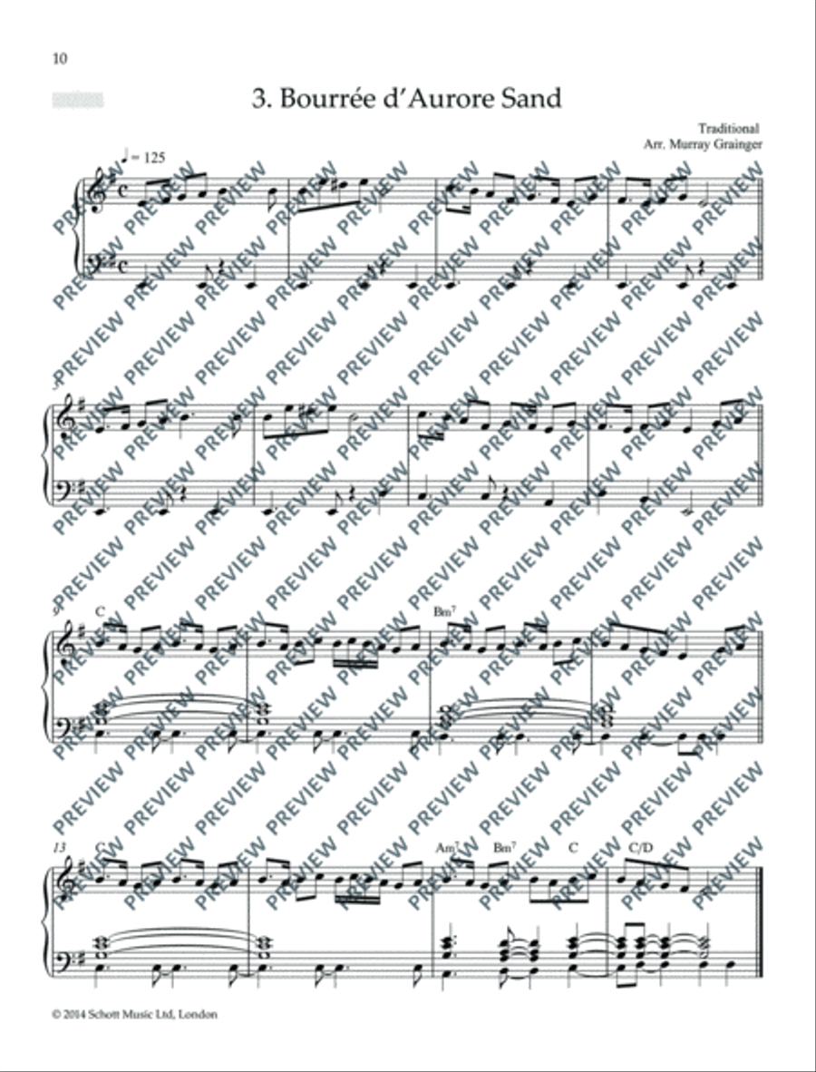 French Folk Tunes for Accordion Accordion scores gallery preview page 11