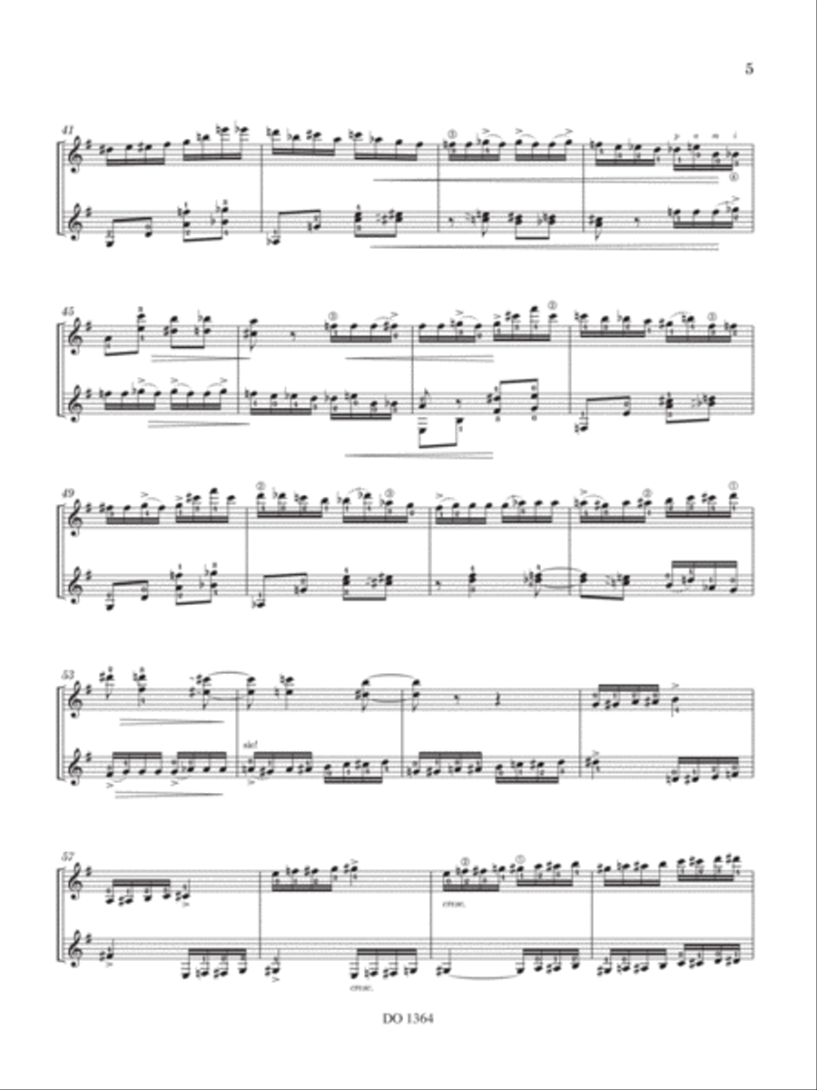 Sans cesse, Op. 34 Classical Guitar scores gallery preview page 6