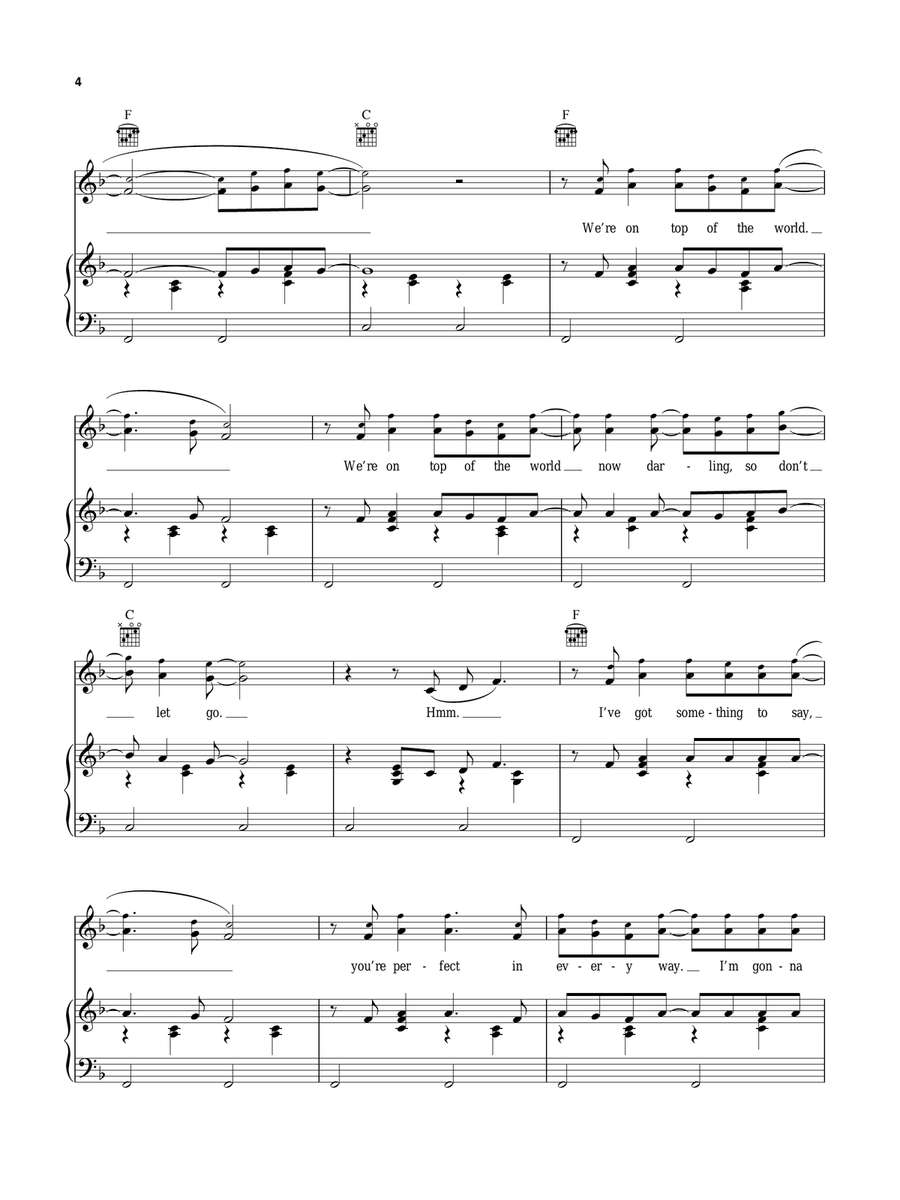 Be My Forever Be My Forever Piano, Vocal, Guitar scores gallery preview page 4