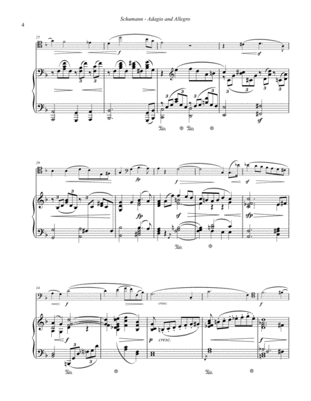 Adagio and Allegro, Op. 70 for Tenor Trombone and Piano