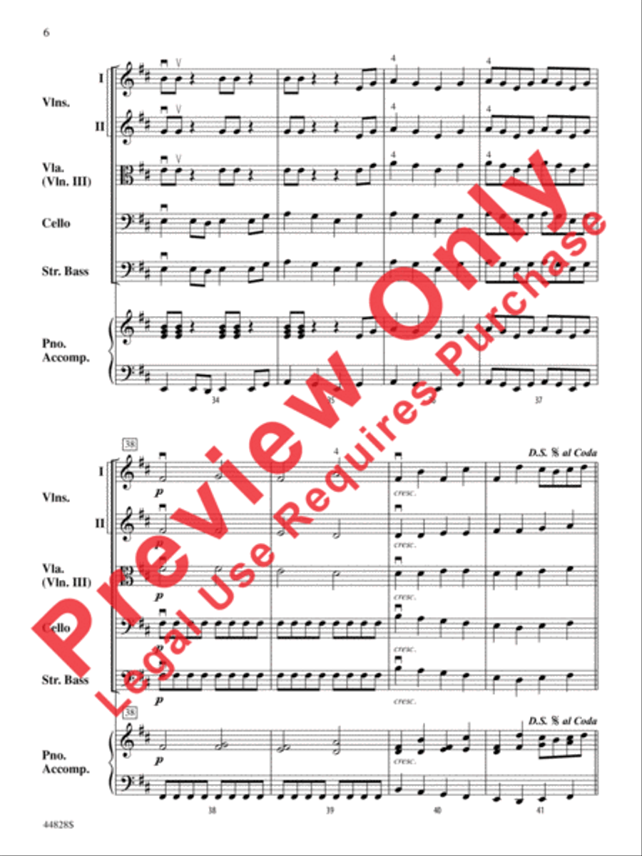 Ninja Ninja String Orchestra scores gallery preview page 15