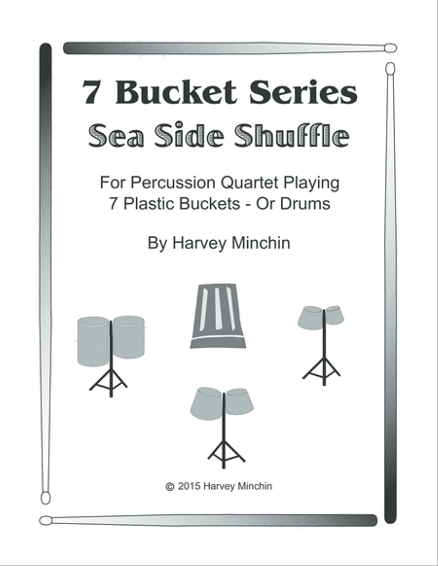 7 Bucket Series - Sea Side Shuffle Percussion Ensemble scores gallery preview page 1