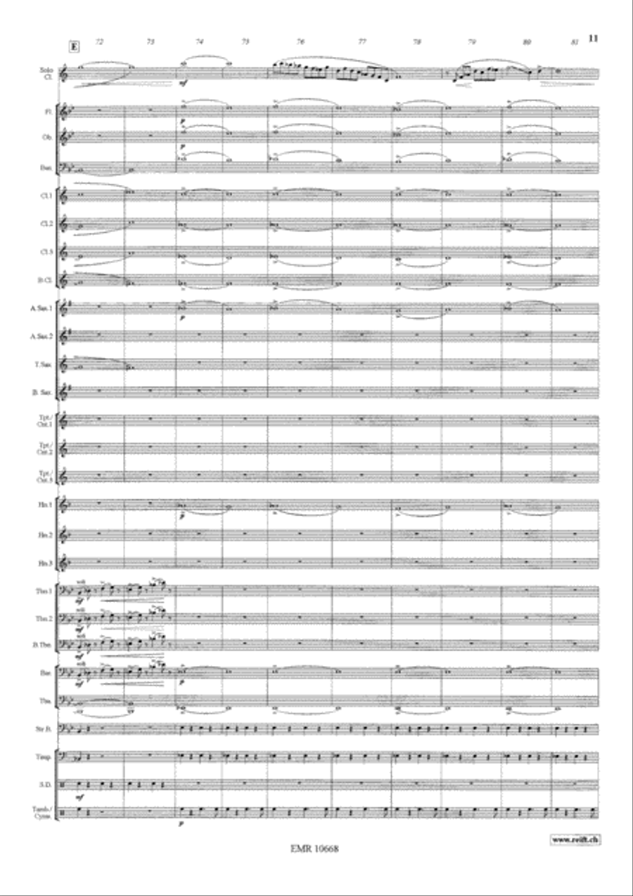 Concertino Concert Band scores gallery preview page 12