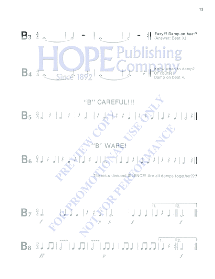 Making Music with Choirchime Instruments 3-Octaves scores gallery preview page 19