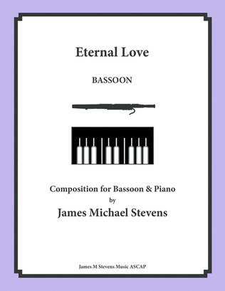 Book cover for Eternal Love - Bassoon & Piano - B Flat Major