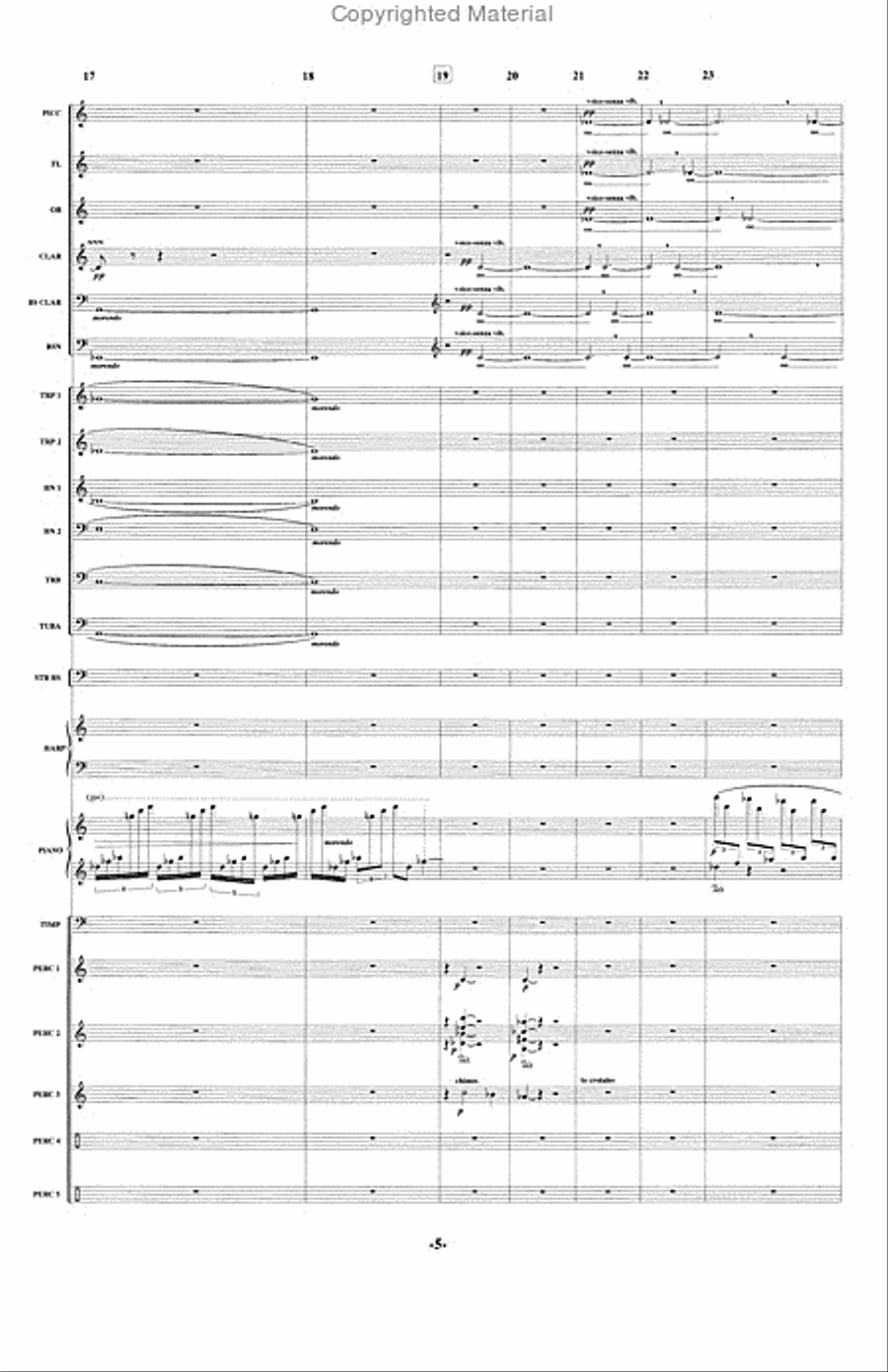 Waking Angels Concert Band scores gallery preview page 6