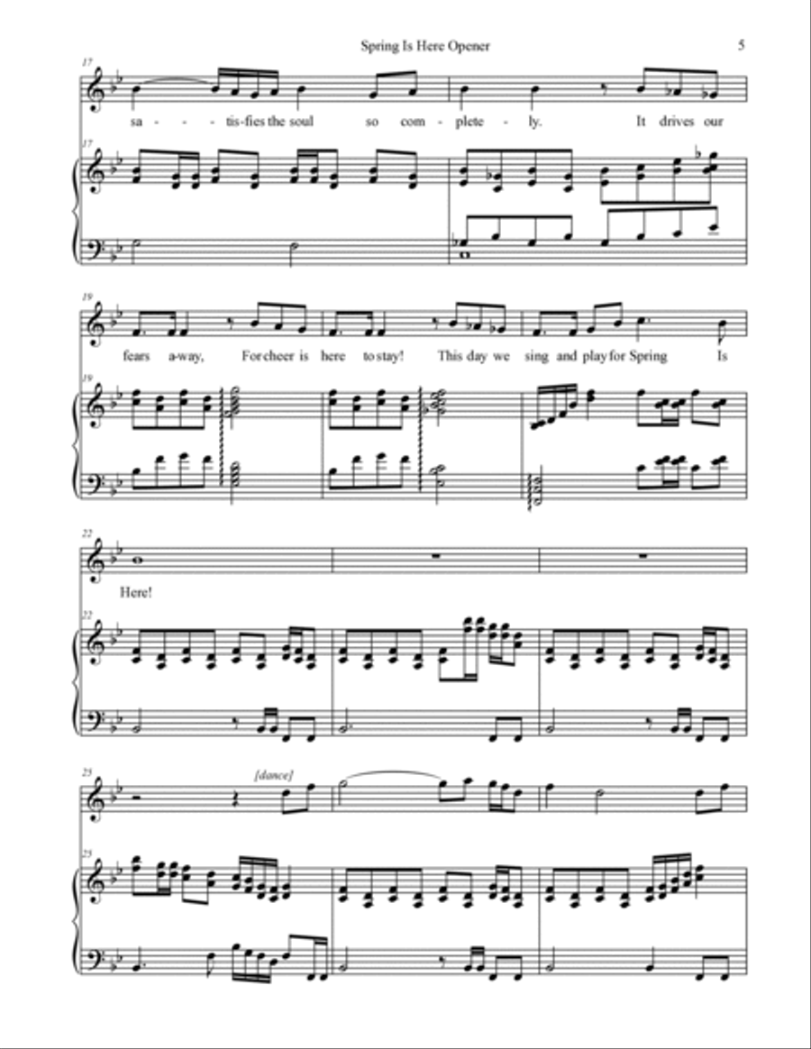 The Empty Pot - Score Part 1 Voice scores gallery preview page 5