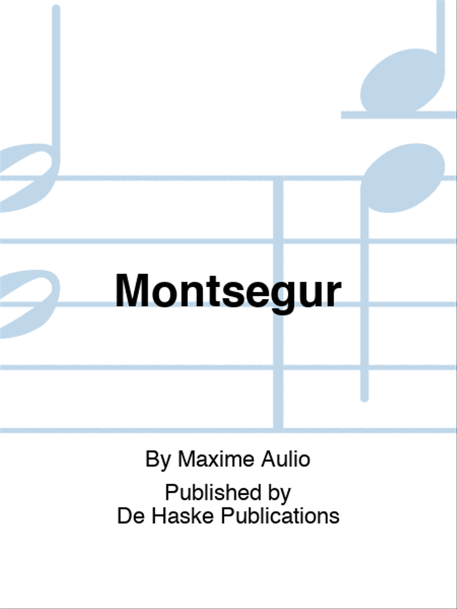 Montsegur Concert Band scores gallery preview page 1
