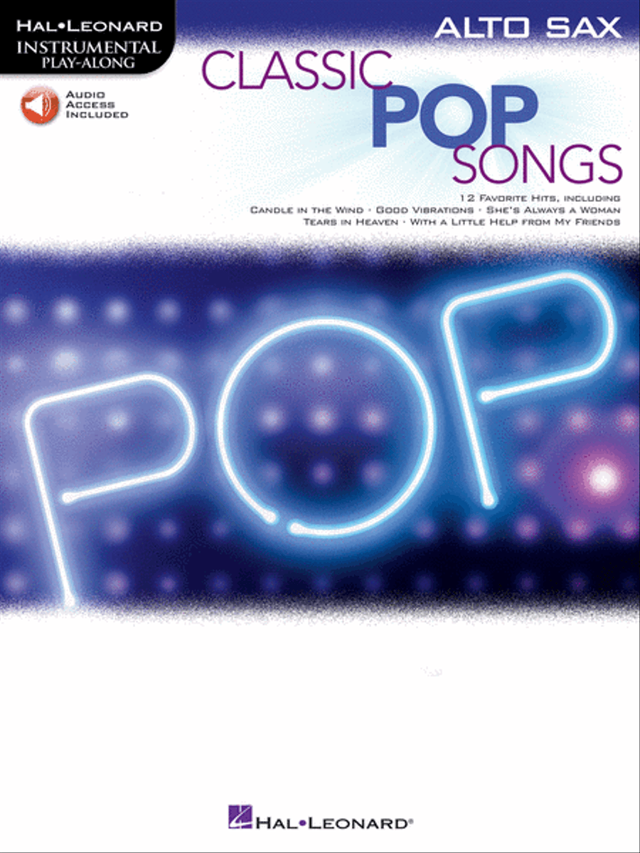 Classic Pop Songs Alto Saxophone scores gallery preview page 1