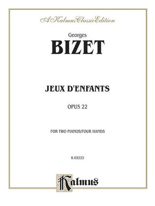 Book cover for Jeux D'Enfants, Op. 22