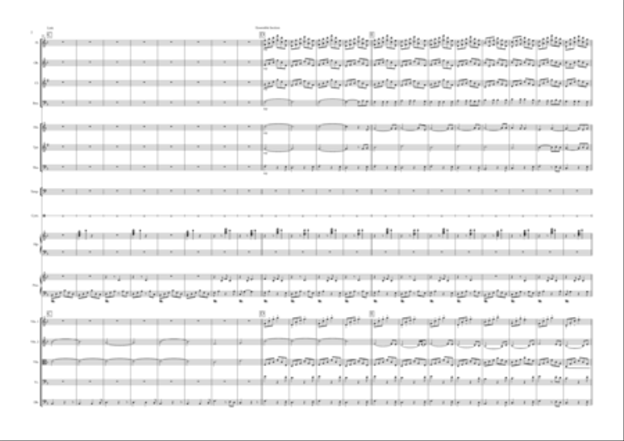 Hallelujah Hallelujah Full Orchestra scores gallery preview page 2