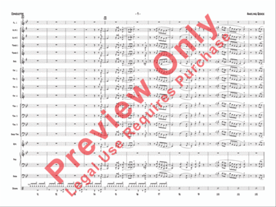 Amazing Grace Jazz Ensemble scores gallery preview page 13