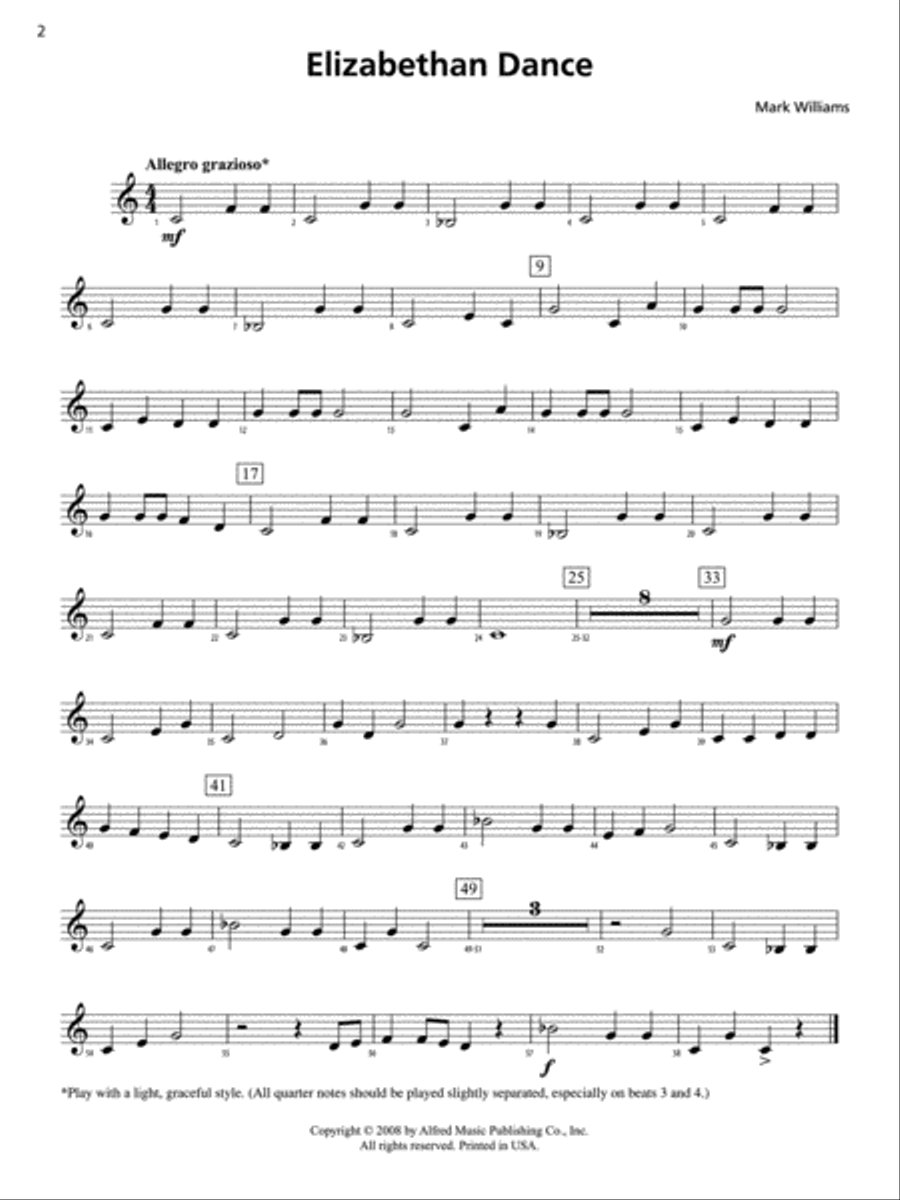 Accent on Performance Classical Collection Concert Band scores gallery preview page 3