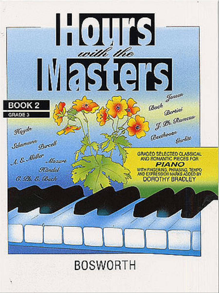 Dorothy Bradley: Hours With The Masters Book 2 Grade 3 Piano Solo scores gallery preview page 1