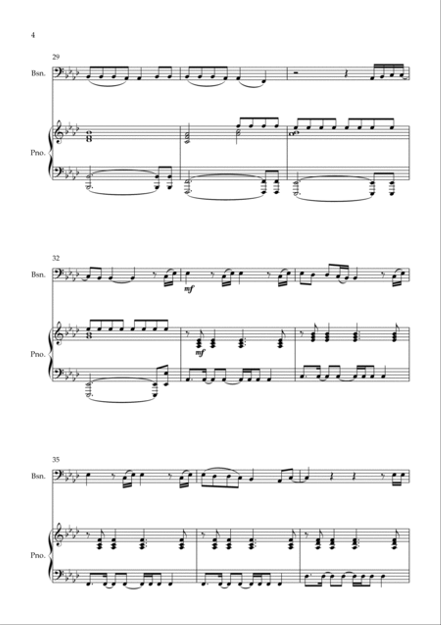Love Me Like You Do Love Me Like You Do Bassoon scores gallery preview page 4
