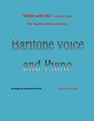 Abide with Me - Baritone Voice and Piano