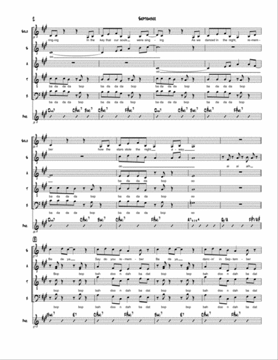 September September 4-Part scores gallery preview page 2