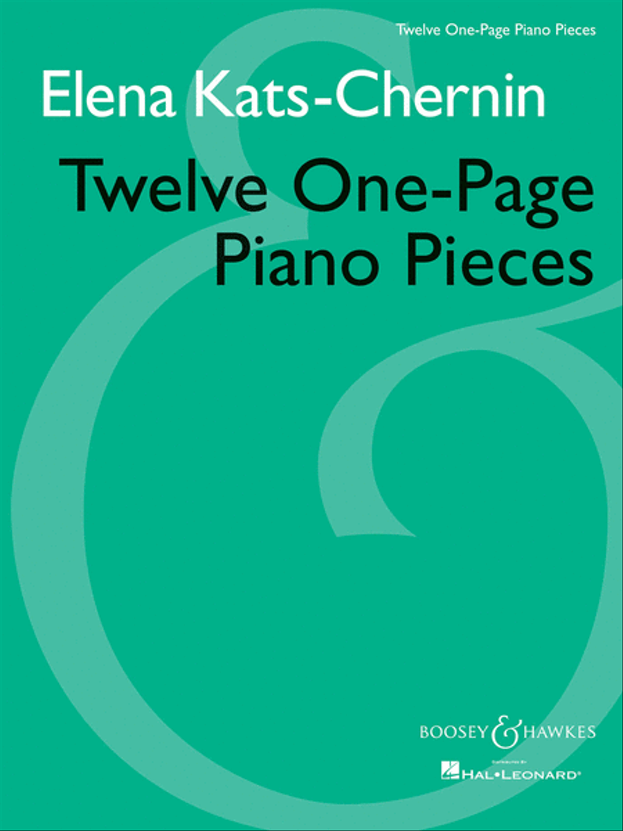 Twelve One-Page Piano Pieces Piano Solo scores gallery preview page 1