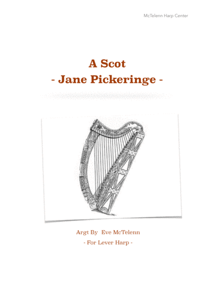 A Scot By Jane Pickeringe - intermediate & 34 String Harp | McTelenn Harp Center image number null