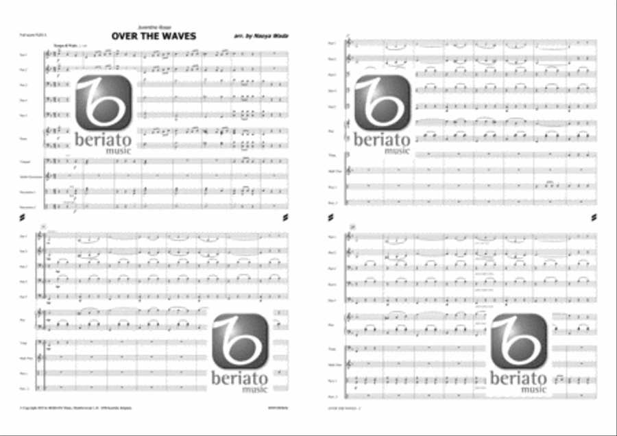 Over the Waves Flexible/Adaptable scores gallery preview page 2