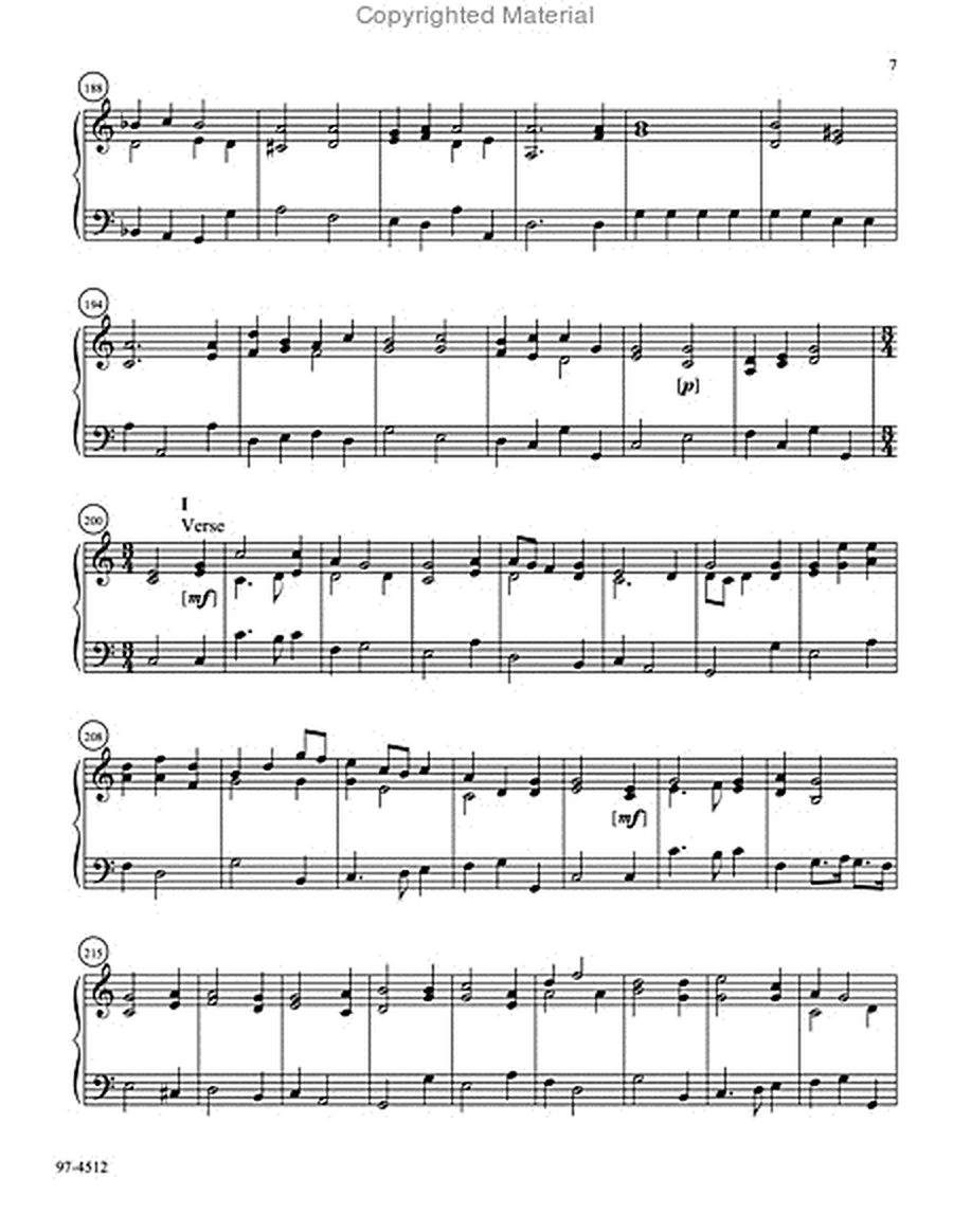 Rejoice in the Lord Alway / The Bell Anthem (Continuo)
