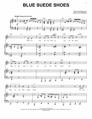 Book cover for Blue Suede Shoes [Jazz version] (arr. Brent Edstrom)