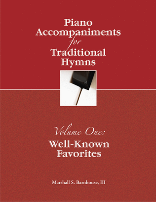 Book cover for Piano Accompaniments for Traditional Hymns - Vol. 1