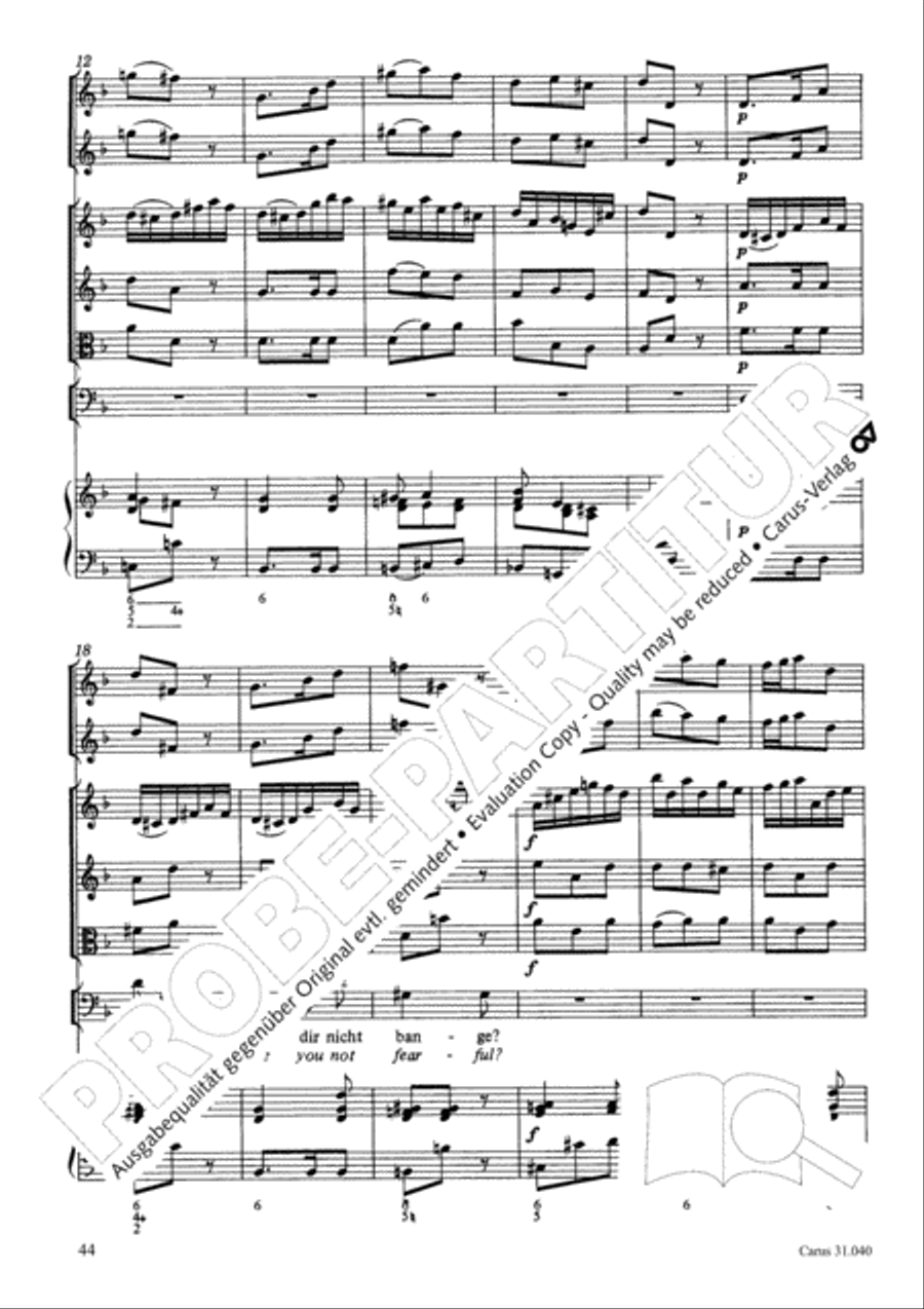 Christ was manifested for this purpose (Dazu ist erschienen der Sohn Gottes) ATB scores gallery preview page 45
