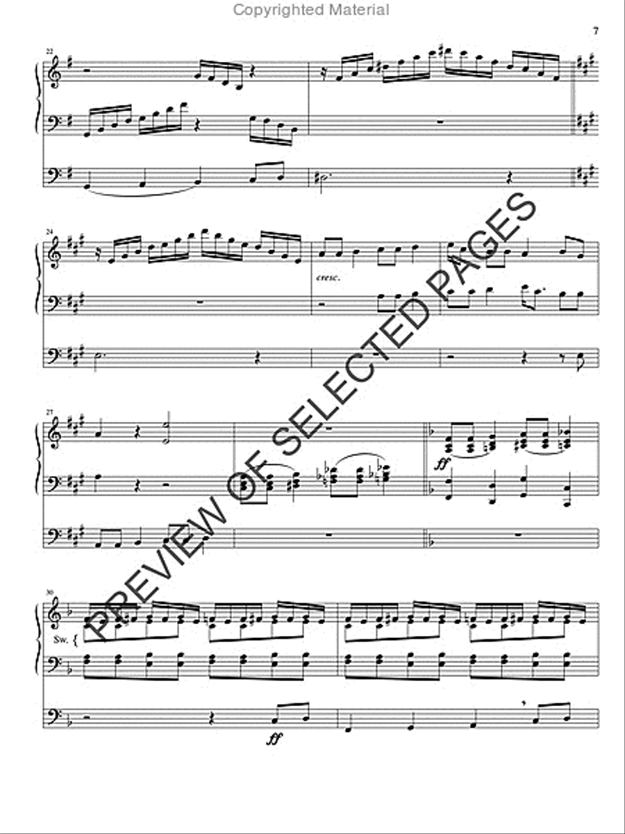 King of Kings - Volume 1 Organ scores gallery preview page 4