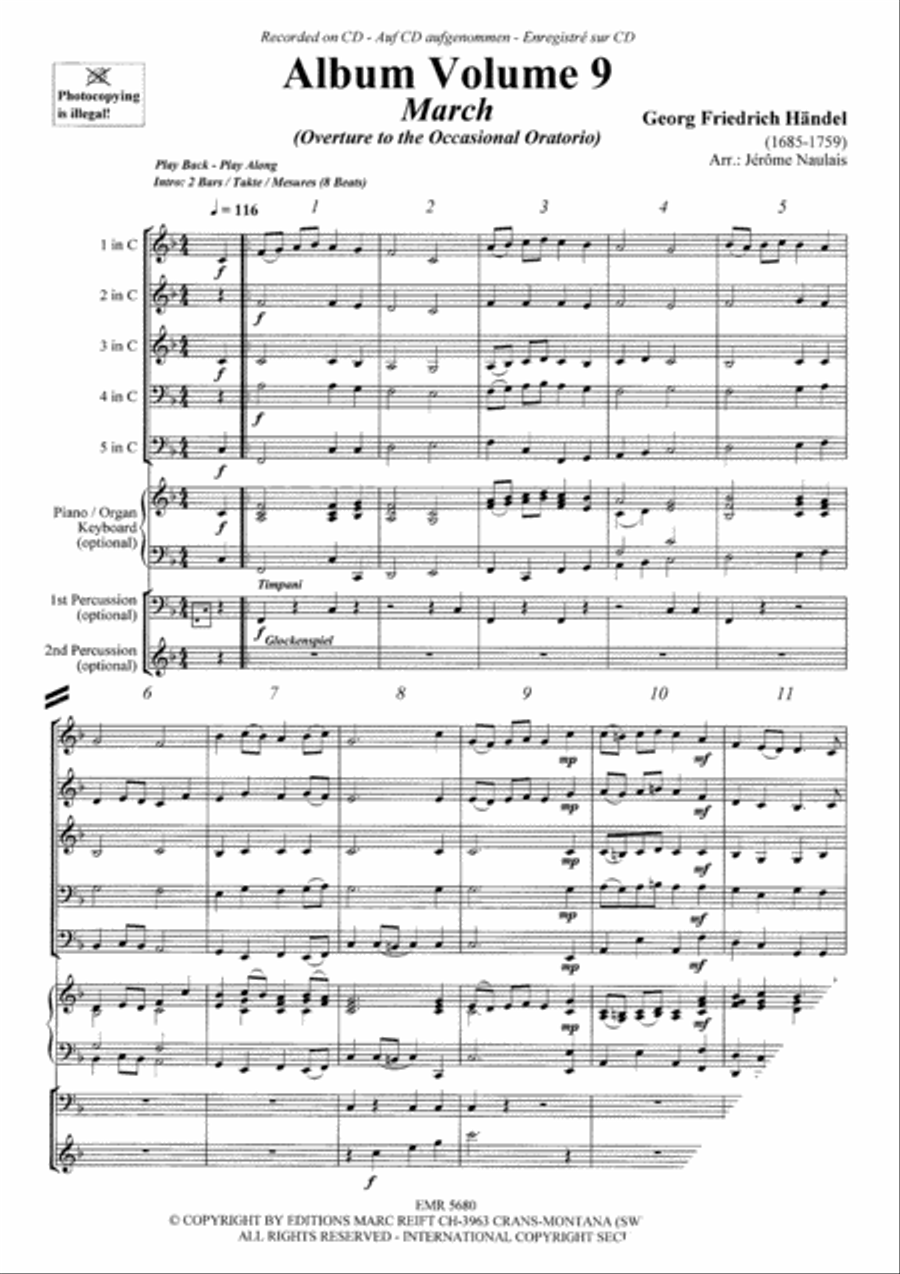 Album Volume 9 Brass Band scores gallery preview page 3
