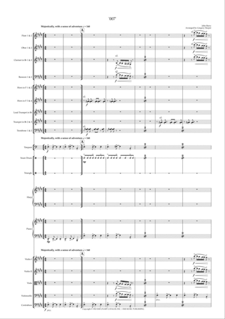 007 Full Orchestra scores gallery preview page 2