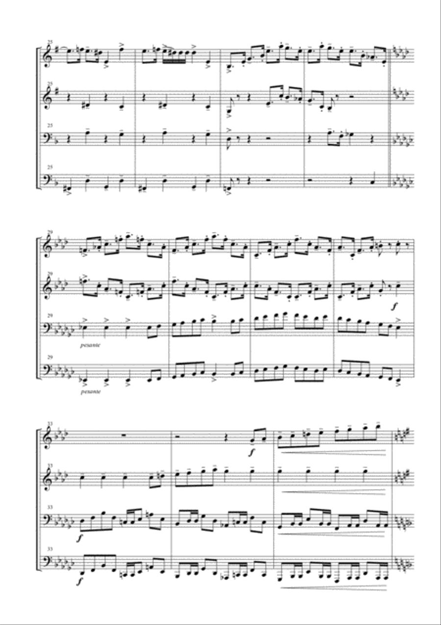 Dance Of The Knights Brass Ensemble scores gallery preview page 3