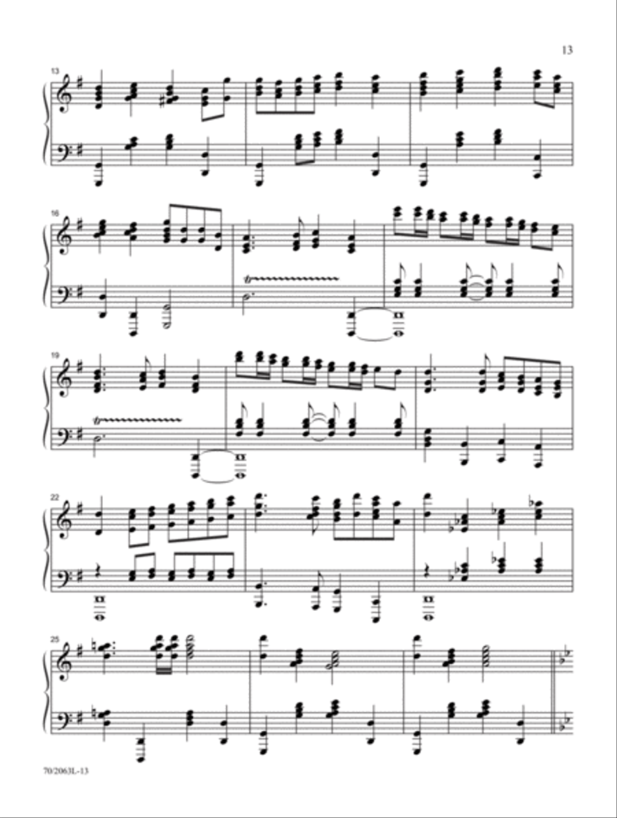 Break Forth Into Song Piano Solo scores gallery preview page 8