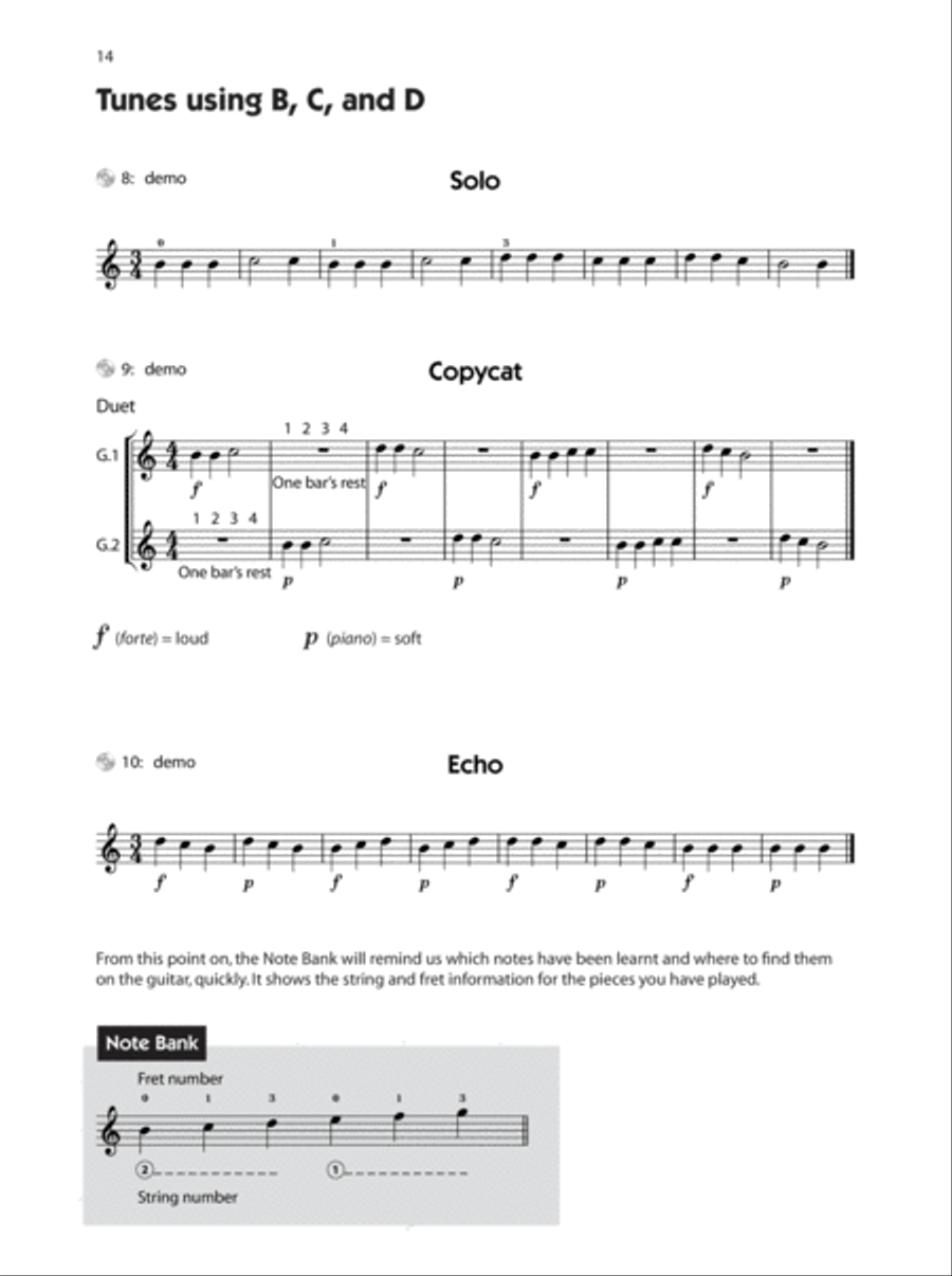 Enjoy Playing Guitar Tutor Book 1 + CD Acoustic Guitar scores gallery preview page 11