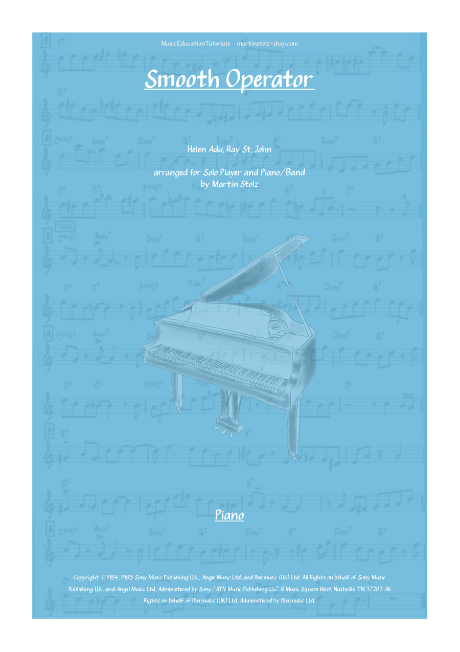 Smooth Operator Alto Saxophone scores gallery preview page 4