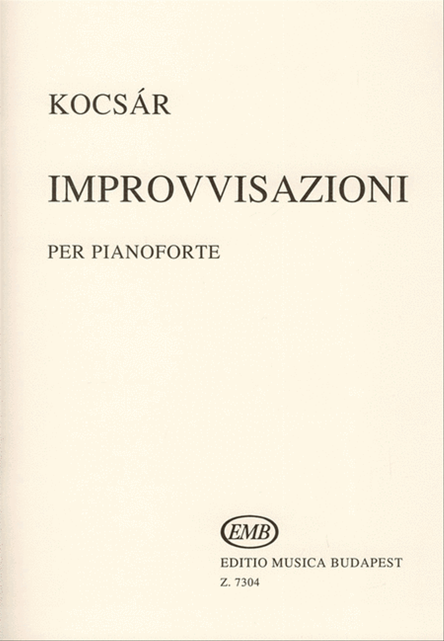 Improvvisazioni Piano Solo scores gallery preview page 1