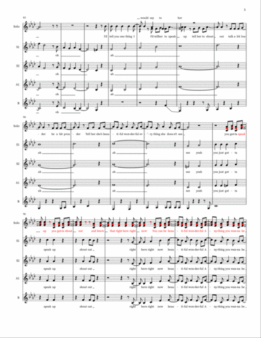 Little Me SSA scores gallery preview page 5
