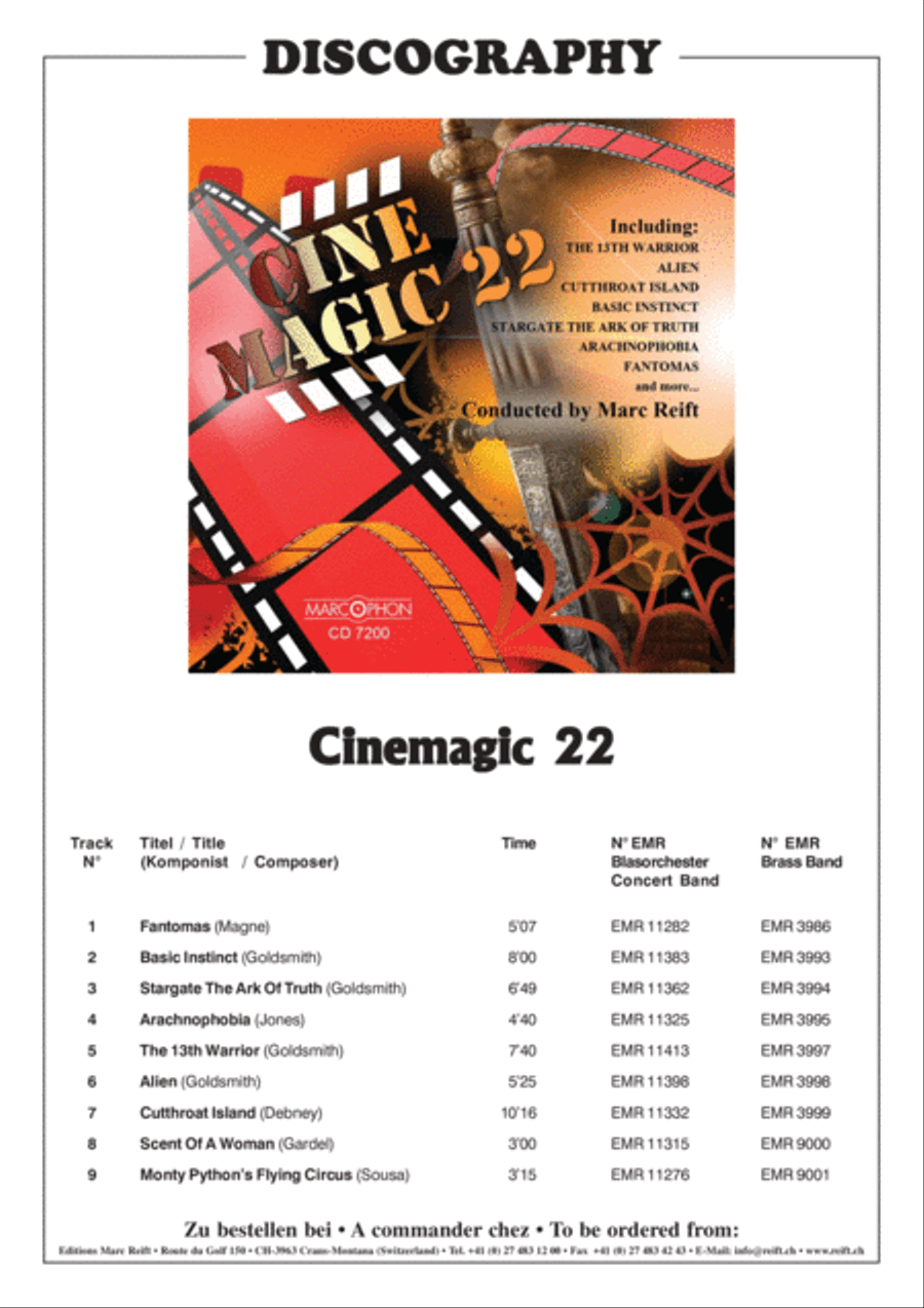 Cutthroat Island Concert Band scores gallery preview page 3
