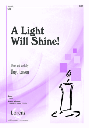 Book cover for A Light Will Shine!