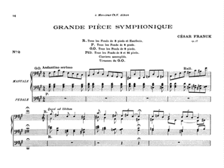 Book cover for Franck: Complete Organ Works, Volume I