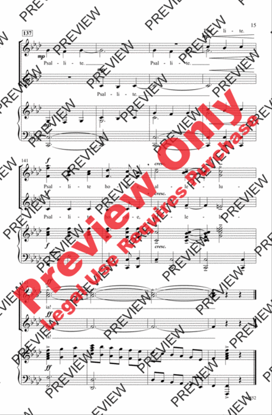 Psallite Hodie SSAA scores gallery preview page 14