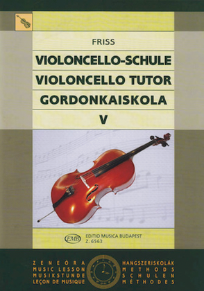 Book cover for Violoncello Tutor – Volume 5